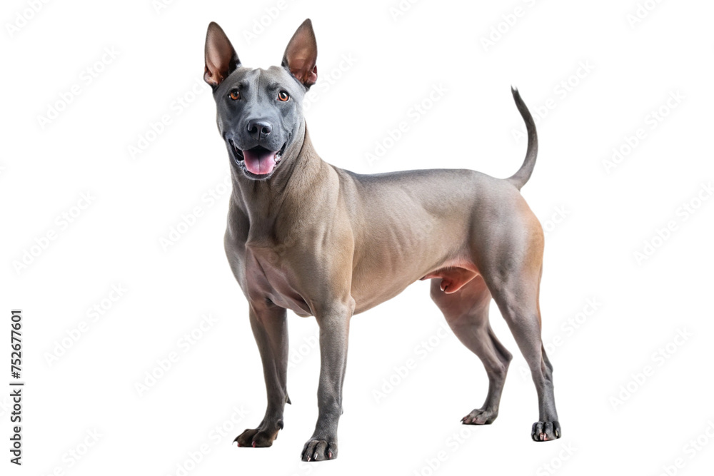 thai ridgeback dog on a transparent background thai ridgeback dog on a transparent background