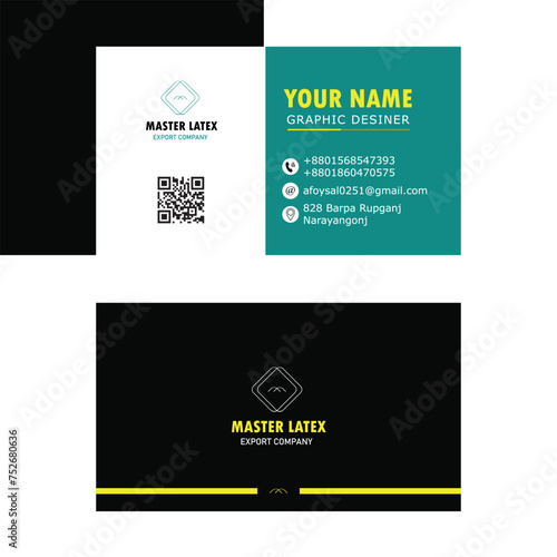 Business card Vector design template