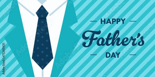 父の日のためのベクターイラスト。バナーやポスターに。