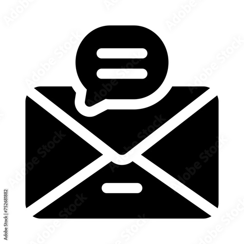 email glyph icon