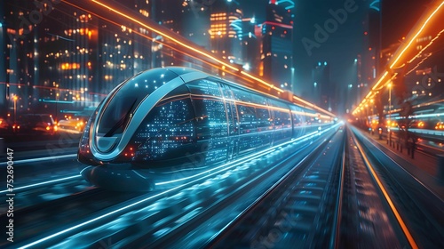 High speed electric train, land transport technology