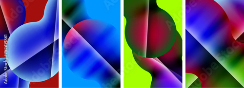 Abstract colors. Abstract backgrounds for wallpaper, business card, cover, poster, banner, brochure, header, website