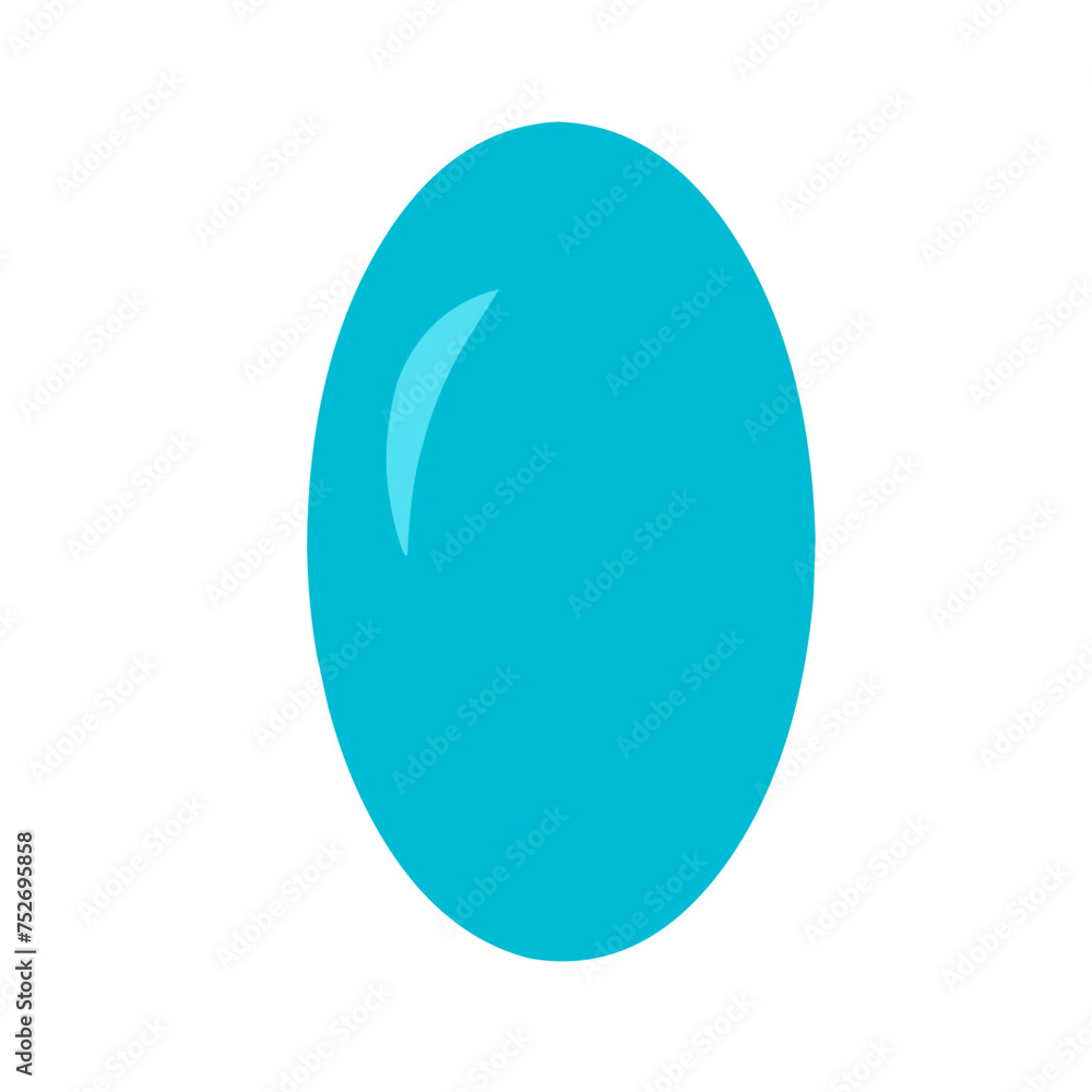 Various egg shapes Various egg shapes
