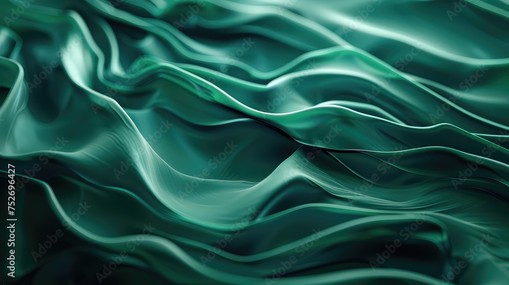 The green color of the lines flows smoothly and smoothly. The green color of the lines flows smoothly and smoothly.