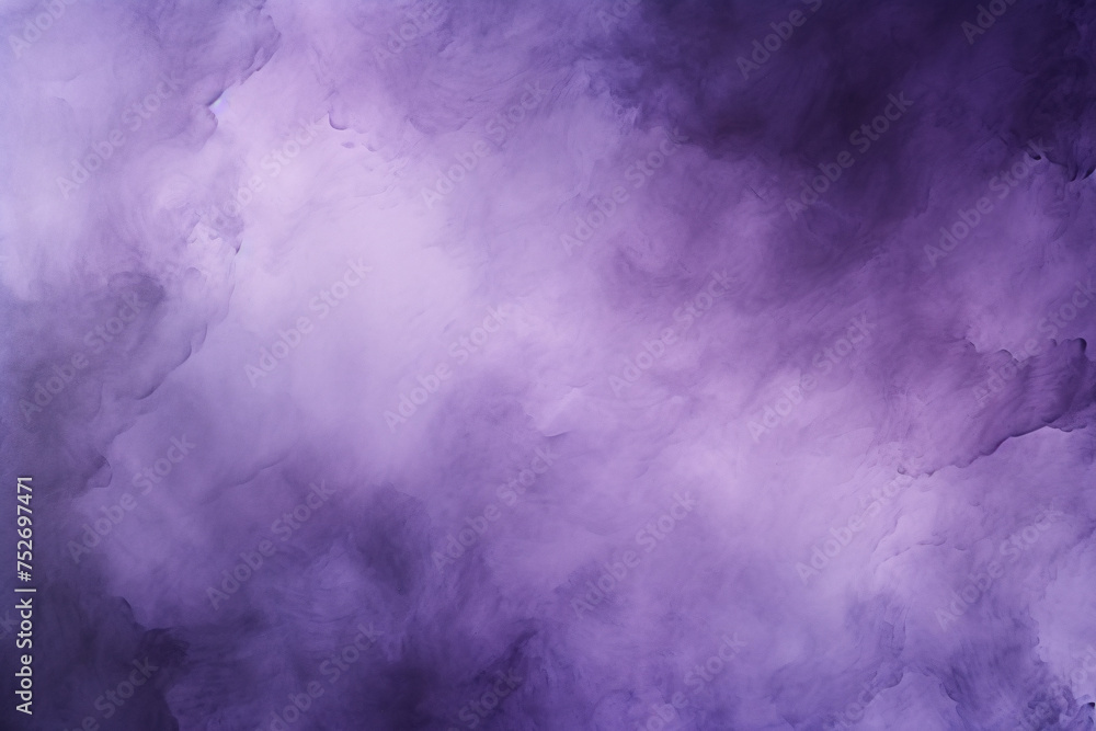 Purple smoke on a black background. Abstract background for design. Violet, purple and pink colors, Space for text or image - obrazy, fototapety, plakaty 
