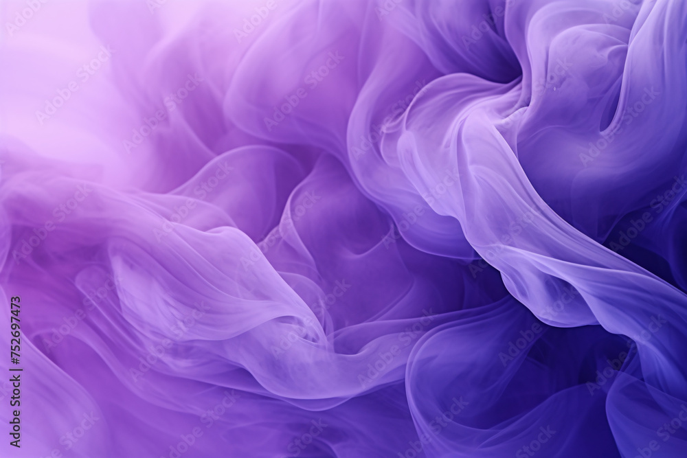 Abstract violet background with smooth lines and waves, Violet, purple and pink colors, Space for text or image - obrazy, fototapety, plakaty 