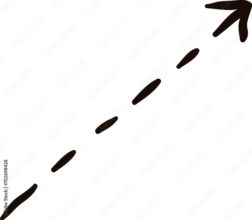 Messy doodle arrow Messy doodle arrow