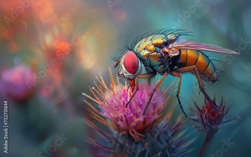 Macro Photography of a Housefly © Pure Imagination