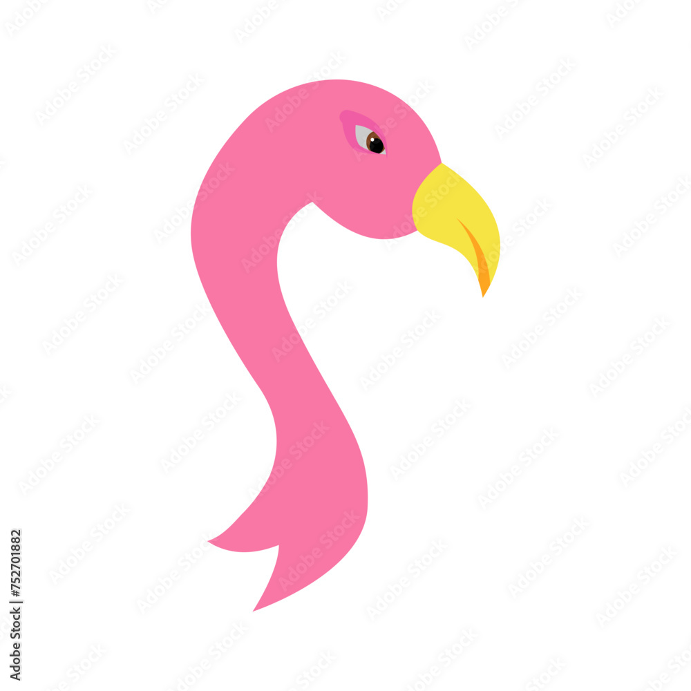 Flamingo Flat Style Flamingo Flat Style