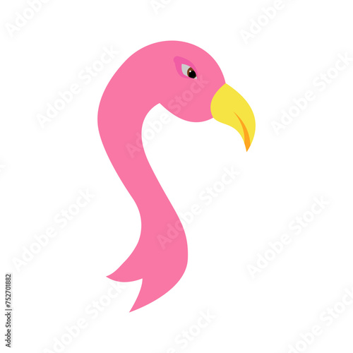 Flamingo Flat Style