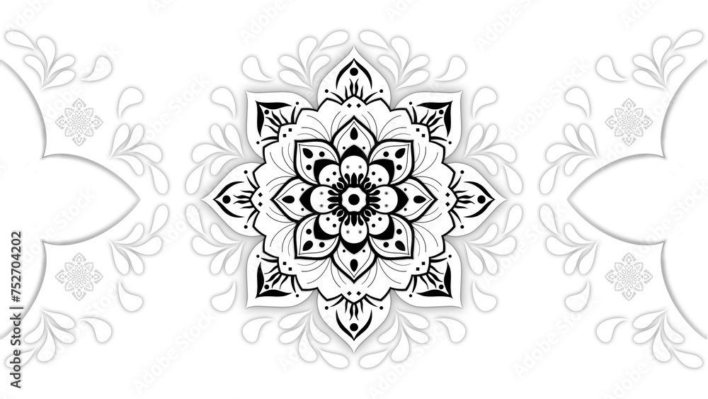 Circular pattern in the form of a mandala. Henna tatoo mandala. Mehndi style. Decorative pattern in oriental style, Luxury mandala background with golden arabesque pattern arabic islamic east style Circular pattern in the form of a mandala. Henna tatoo mandala. Mehndi style. Decorative pattern in oriental style, Luxury mandala background with golden arabesque pattern arabic islamic east style