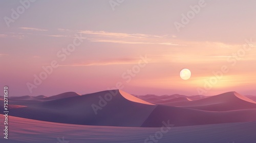 Subtle 4K HD scene featuring gentle gradients and minimalist shapes, providing a calm and sophisticated digital canvas for a modern desktop.