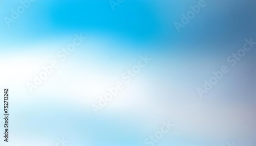 Blue and white gradient graphic. Abstract material with blue and white blur.