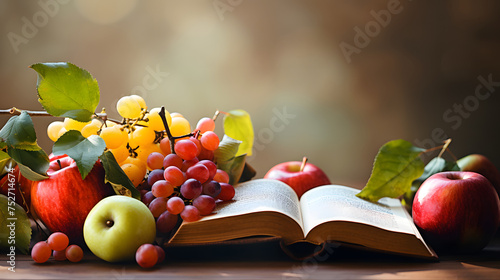 Fototapeta Naklejka Na Ścianę i Meble -  Fruits of the spirit symbolism