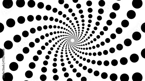 Optical art background,  Wave abstract background, Optical illusion, dynamic wave vector illustration