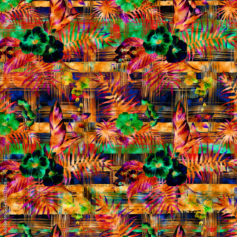 Textile print.Abstract background.Clothing colorful pattern.Fashion textile pattern.Leopard print and textile print.Striped fabric print.Fractal print.Fashion fabric print design
Textile print.Abstract background.Clothing colorful pattern.Fashion textile pattern.Leopard print and textile print.Striped fabric print.Fractal print.Fashion fabric print design