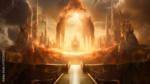 Standing in the throne room of God