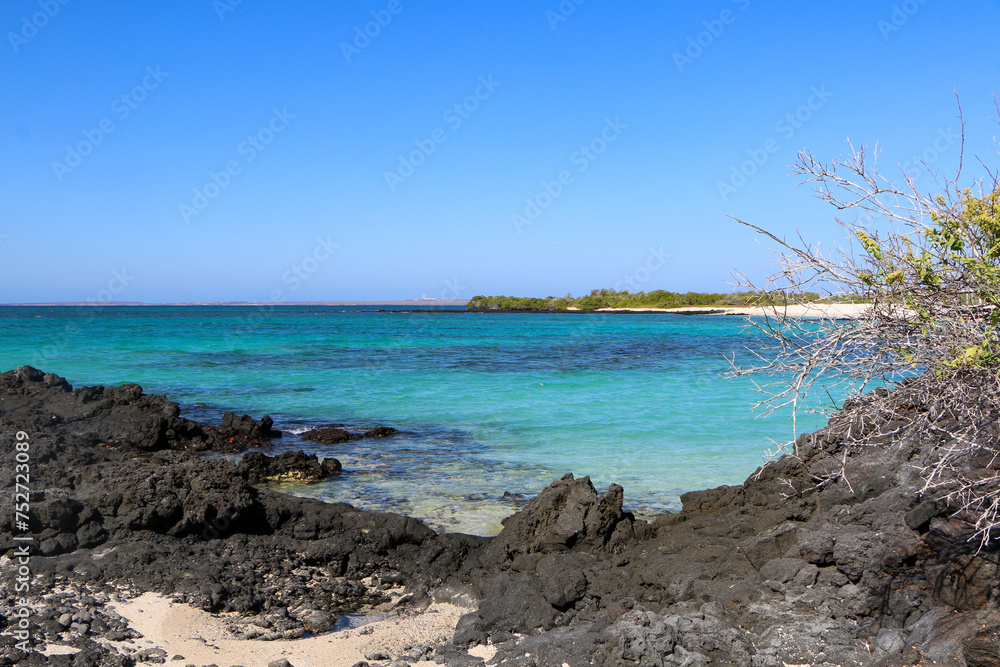 Galapagos islands landscape 