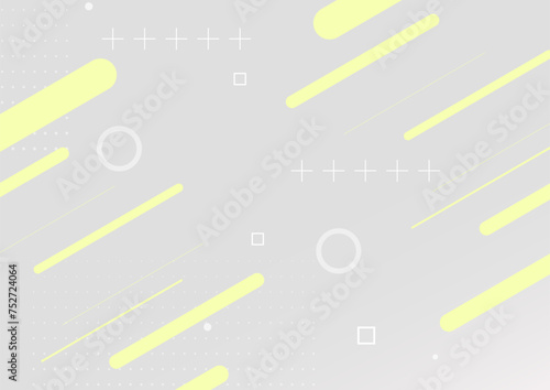 黄色とグレーの抽象グラフィック背景