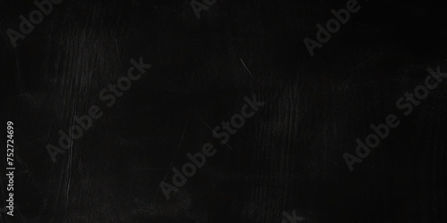 black background. Black or dark gray rough grainy stone texture background. Dust and scratches design. Aged photo editor layer. Black grunge abstract background.