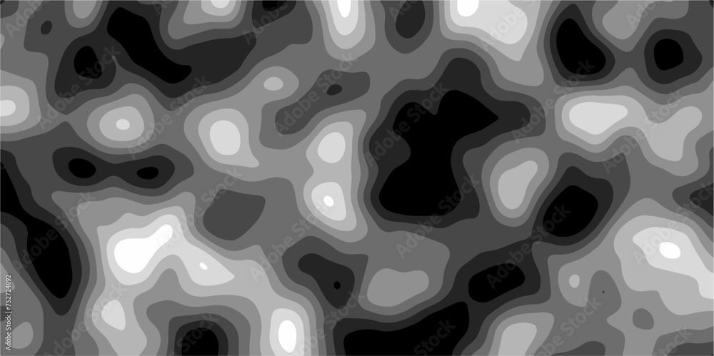 Gray Stylized topographic contour map. Geography scheme and terrain. Topography grid map. Contour map background. Geographic line mountain relief. Abstract lines or wavy backdrop background. Gray Stylized topographic contour map. Geography scheme and terrain. Topography grid map. Contour map background. Geographic line mountain relief. Abstract lines or wavy backdrop background.
