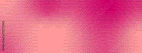 Pixel bitmap texture pattern. Geometric pixel pattern. Abstract bitmap retro design. Vector illustration