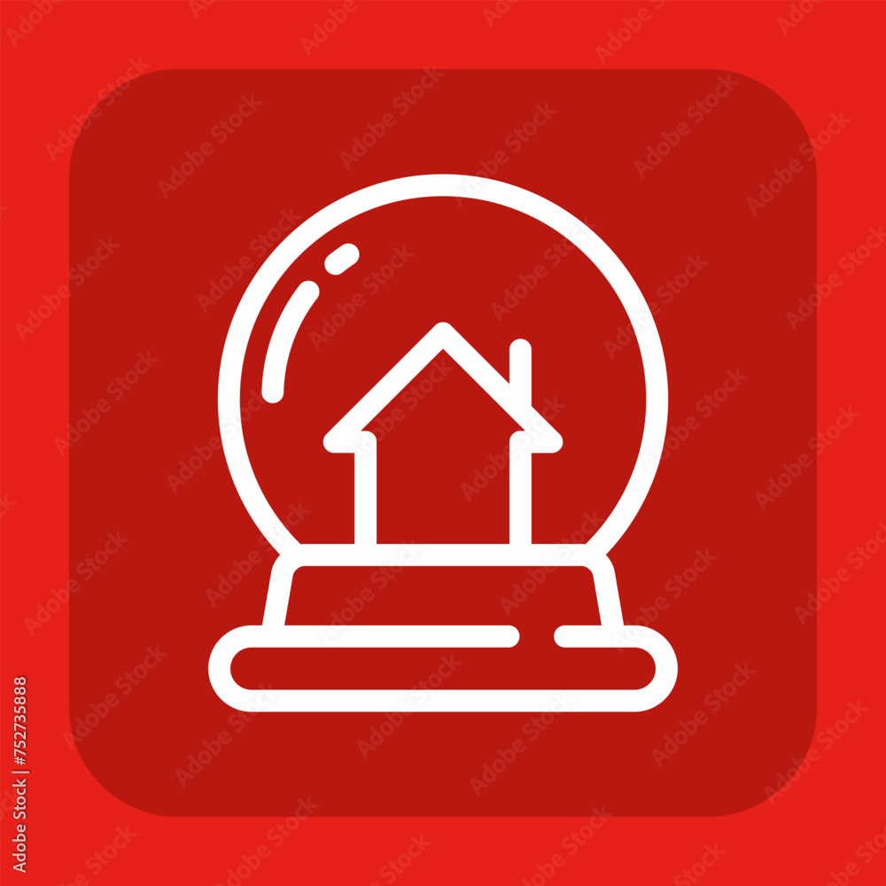 Fototapeta premium Christmas Icon