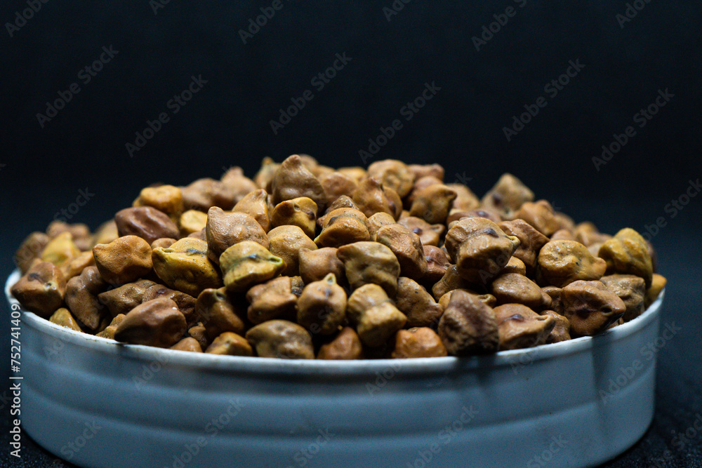 Nutrient Rich Beauty Black Garbanzo Beans in Detail Nutrient Rich Beauty Black Garbanzo Beans in Detail