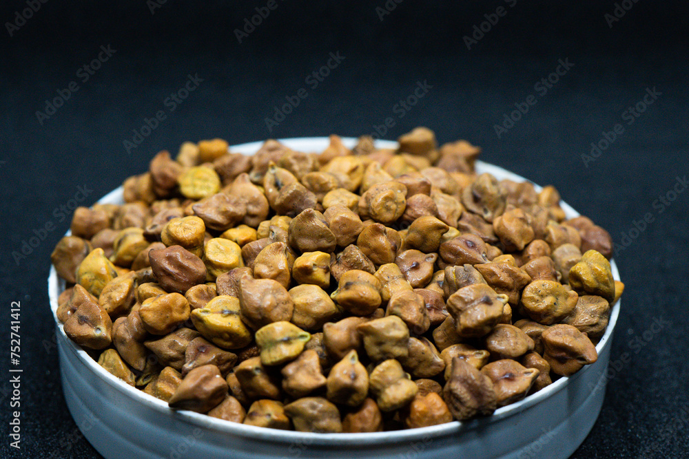 Nutrient Rich Beauty Black Garbanzo Beans in Detail Nutrient Rich Beauty Black Garbanzo Beans in Detail