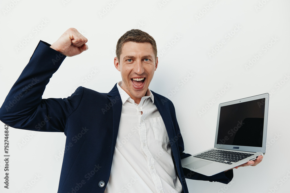 Person man young computer happy laptop adult office businessman man business Person man young computer happy laptop adult office businessman man business
