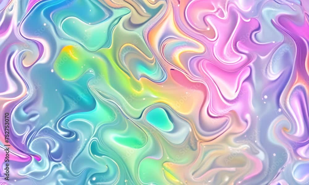 A colorful sparkling texture that creates the impression of liquid in soft tones. The concept of abstract art. A colorful sparkling texture that creates the impression of liquid in soft tones. The concept of abstract art.