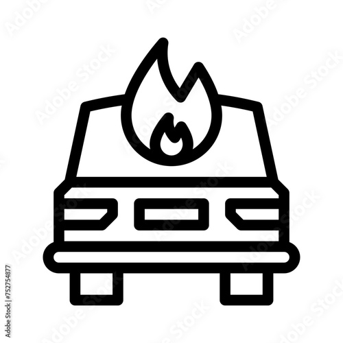 fire line icon