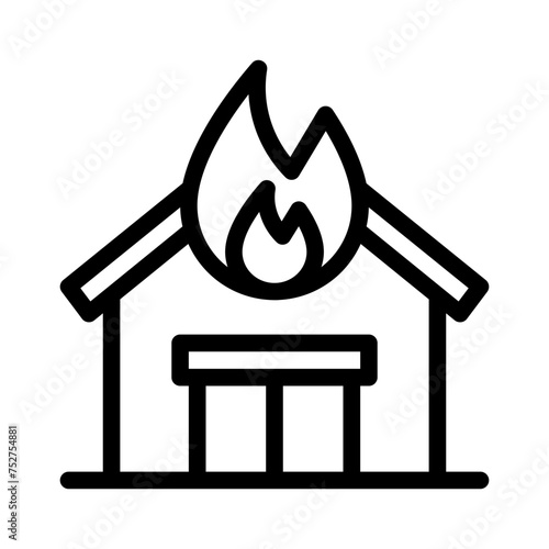 fire line icon