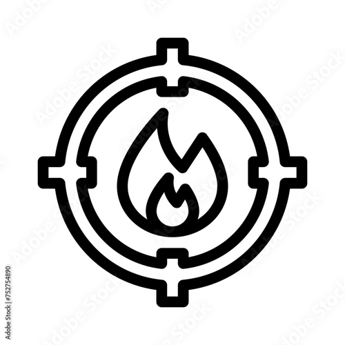 fire line icon