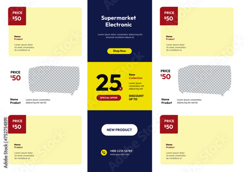Electronic Flyer Template