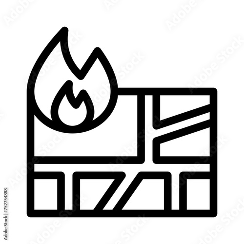 fire line icon
