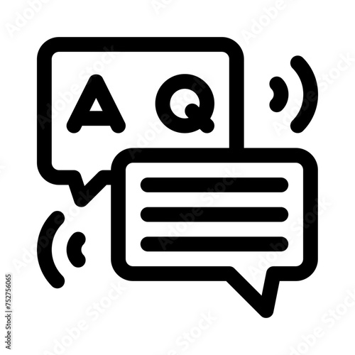 qa line icon