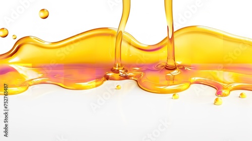 Sweet Elegance: Dripping Honey Seamlessly Repeatable photo