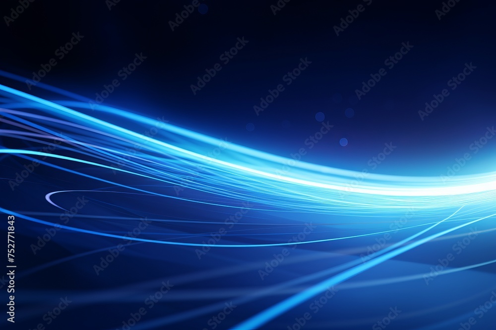 Step into the realm of futuristic design with a captivating blue circular lines abstract technology background, featuring dynamic , Generative AI Step into the realm of futuristic design with a captivating blue circular lines abstract technology background, featuring dynamic , Generative AI