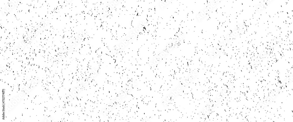 Vector dark messy dust overlay distress background, grunge overlay texture, black and white background.