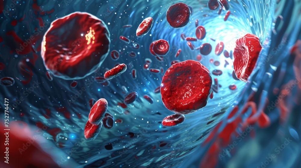 Fototapeta premium High phosphorus levels can cause damage to your body. Extra phosphorus causes body changes that pull calcium out of your bones, making them weak