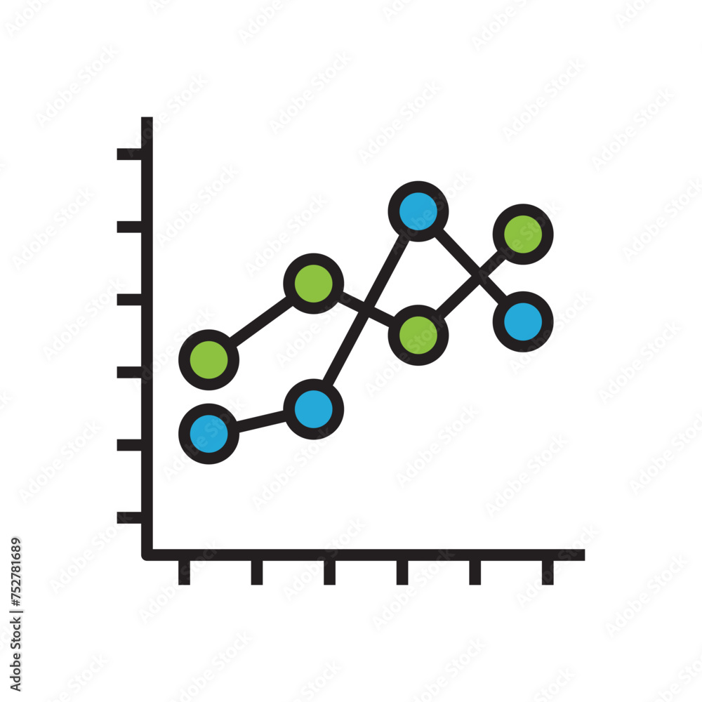 Graphs and charts Illustration