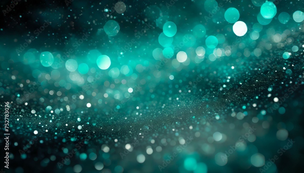 Enigmatic Hues: Glowing Teal Green Blue Texture Design