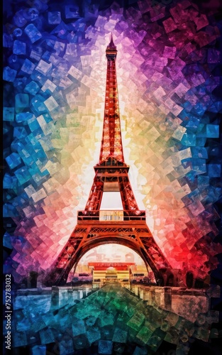 A Realistic, photo, Paris style image
