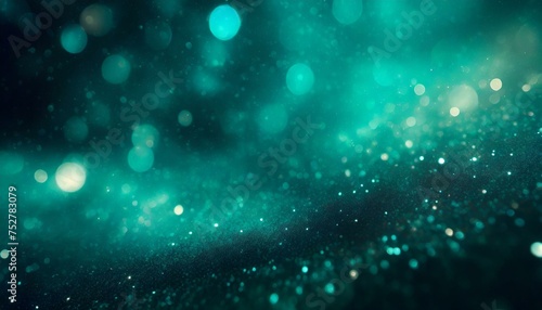 Enigmatic Hues: Glowing Teal Green Blue Texture Design"