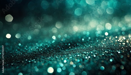 Enigmatic Hues: Glowing Teal Green Blue Texture Design"