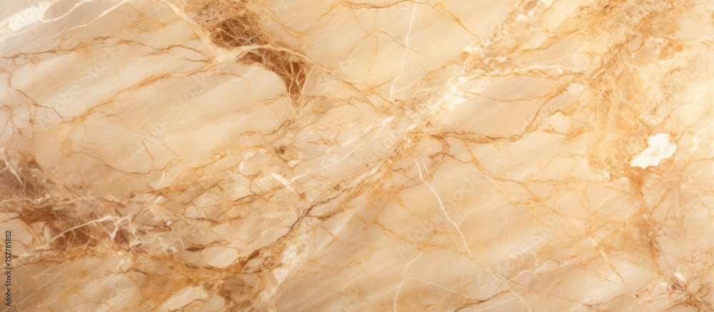 Elegant Brown and White Marble Pattern Adorning a Luxurious Marble Floor Elegant Brown and White Marble Pattern Adorning a Luxurious Marble Floor
