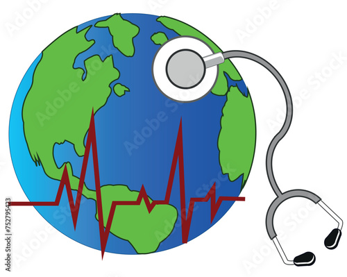 Pulse of the planet land and medical instrument
