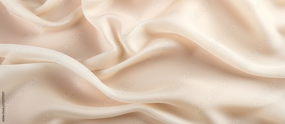 Obraz premium Tranquil Beige Background with a Smooth and Elegant Surface for Design Projects