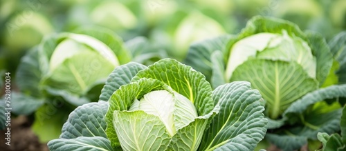 Elegant Close-Up of a Lush Green Foliage Plant with Vibrant Leafy Patterns